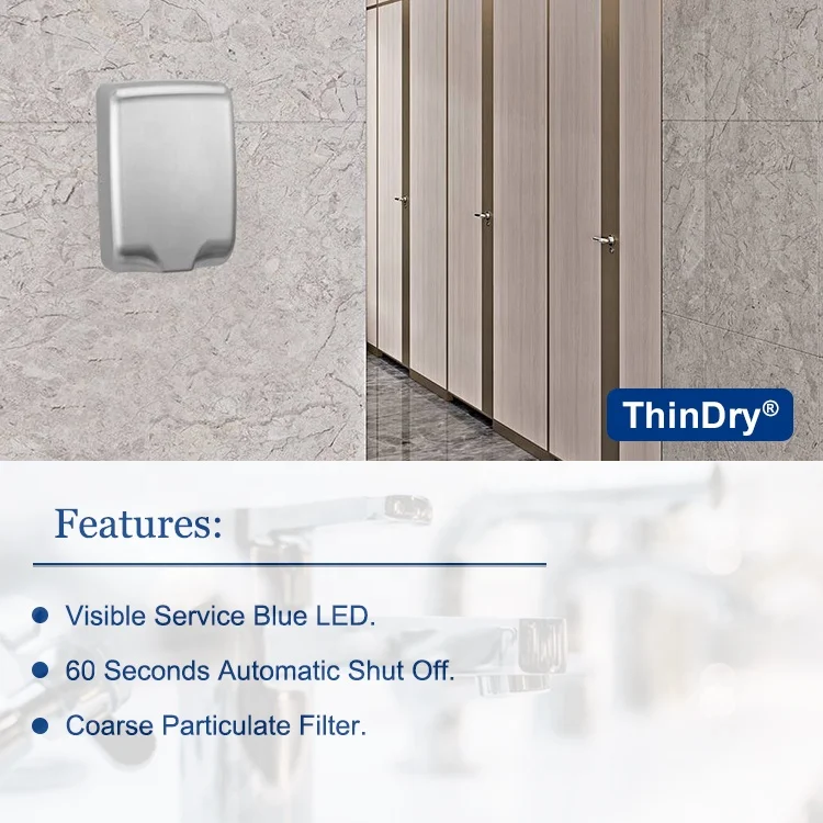 Wholesale Mini Automatic Sensor Hand Drier Commercial Slim Airblade Powerful Jet Hand Dryer