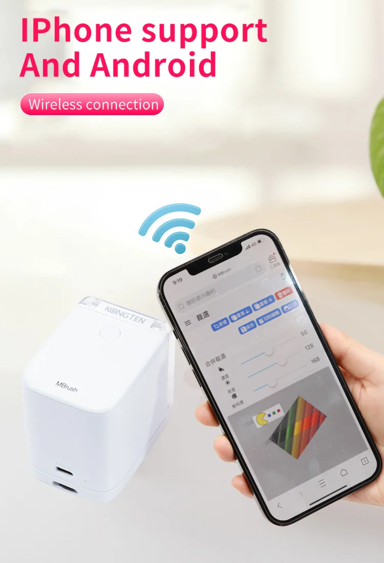 Handheld Printer Smart Inkjet Portable Small Mini Label Tattoo Large Size Printing Ink Cartridge For Both inkjet printers