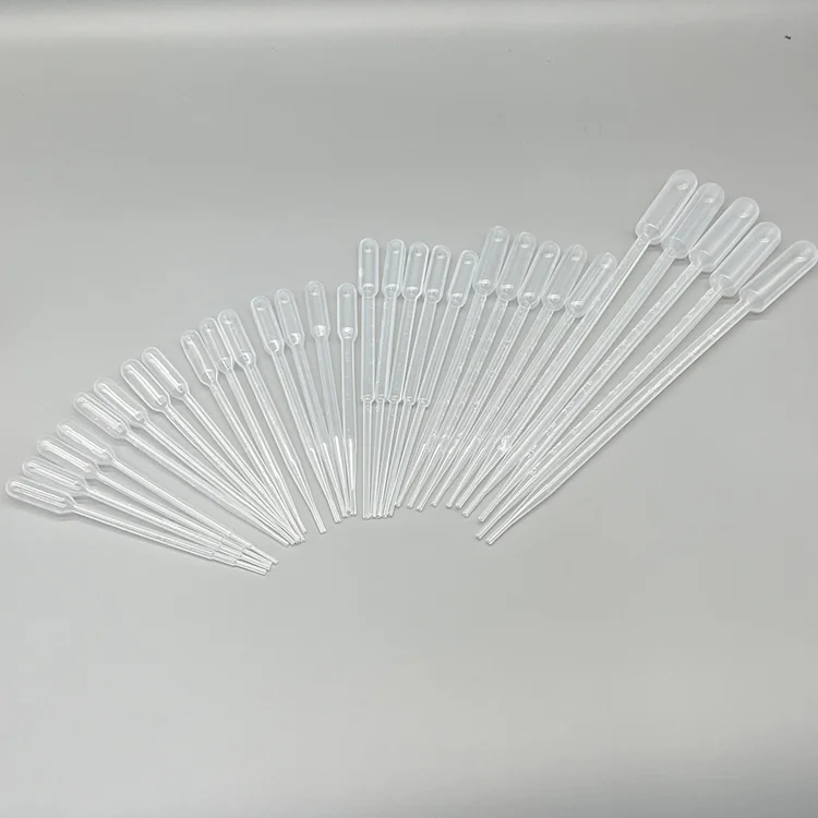 Optional 0.2ML 0.5ML 1ML 2ML 3ML 5ML 10ML Laboratory Disposable Plastic Pipette Plastic Dropper