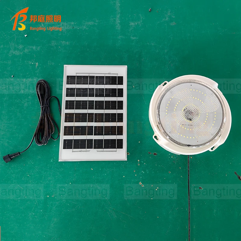 200W One Drag Four Indoor Solar Ceiling Light remote control Solar Bedroom Home Residential Lighting Led Solar Ceiling Light