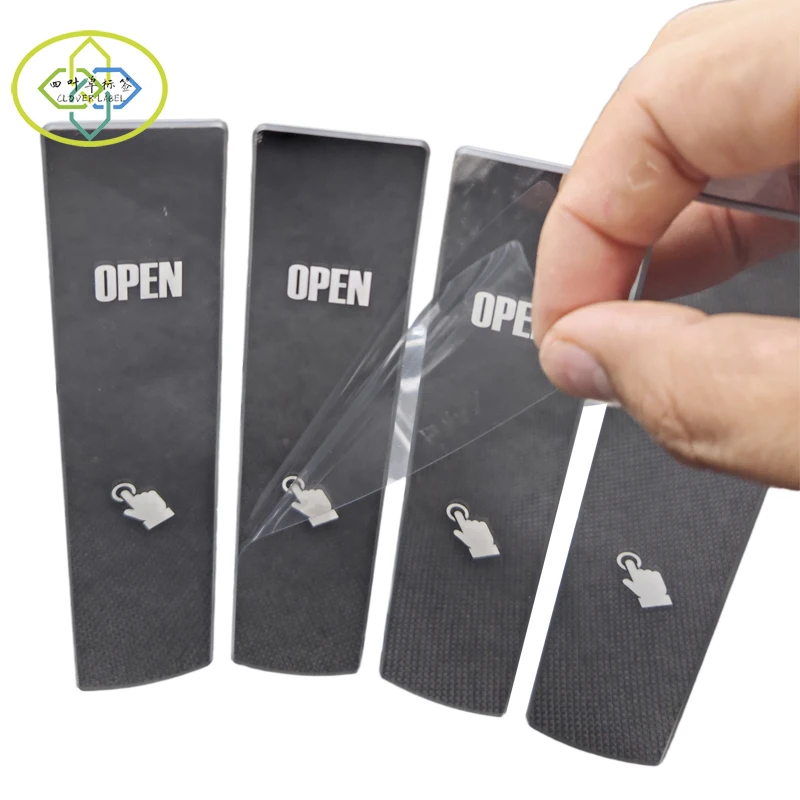 High quality 3M self adhesive sticker custom color electronic pvc sticker