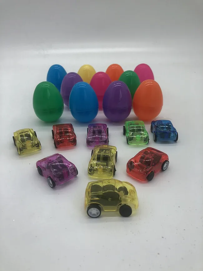 
Hot selling colorful plastic surprise egg plastic easter egg 