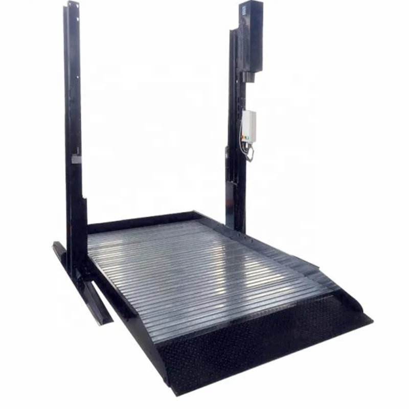Hydraulic Two Post Car Parking Lift Equipment 2.3Ton 2.7Ton