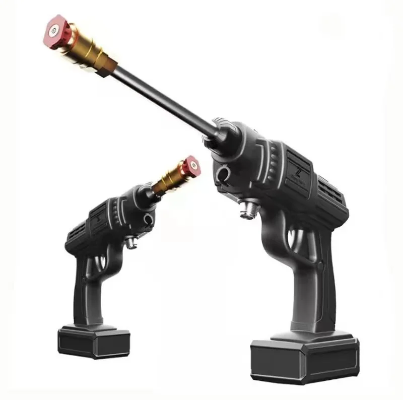 12V 24V Volt Powerful Handheld Garden Spray Battery Gun Cordless Water High Pressure Car Washer