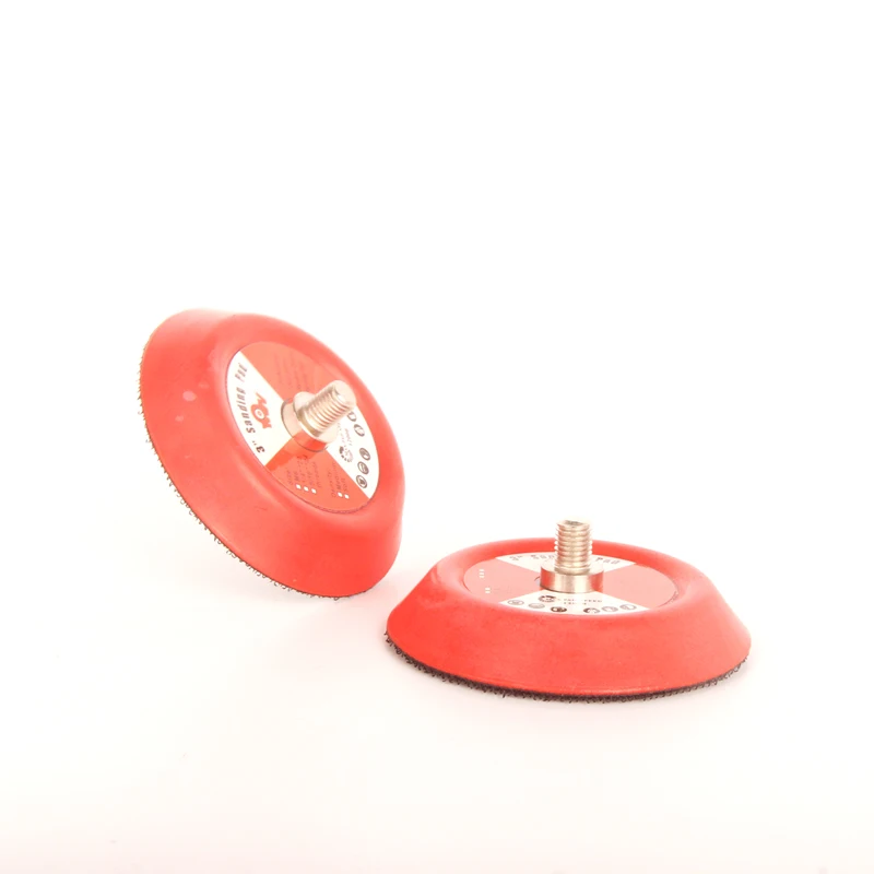 M6 3 inch DA backer plate backing pad with PU for dual action car polisher