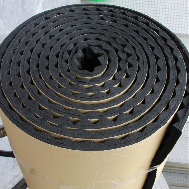 Self adhesive Egg Shell Foam Sound Insulation Acoustic Insulation Material