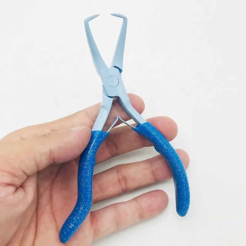 Professional Link Micro Ring Beads Opener Tool For Hair Extension Beads Hair Extension Tool Plier Anti Rust