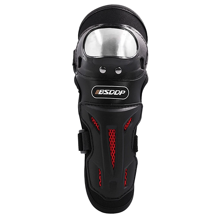 Stainless Steel Shell Knee-protection Gear And Elbow Gurads Motorcycle Knee Pads For Motor Bike