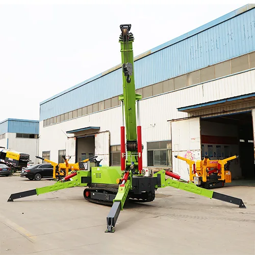 Professional Manufacturer Spider Crane Working Indoor Operation Micro Crawler Crane Building Purpose Roof Spider Crane