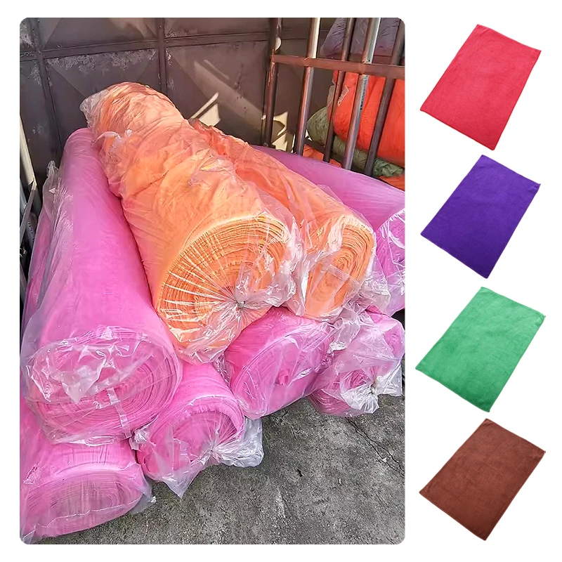 bulk twisted loop microfiber table window cleaning wash cloth towel 33x33 35x75 detailing microfibre towel rolls customize