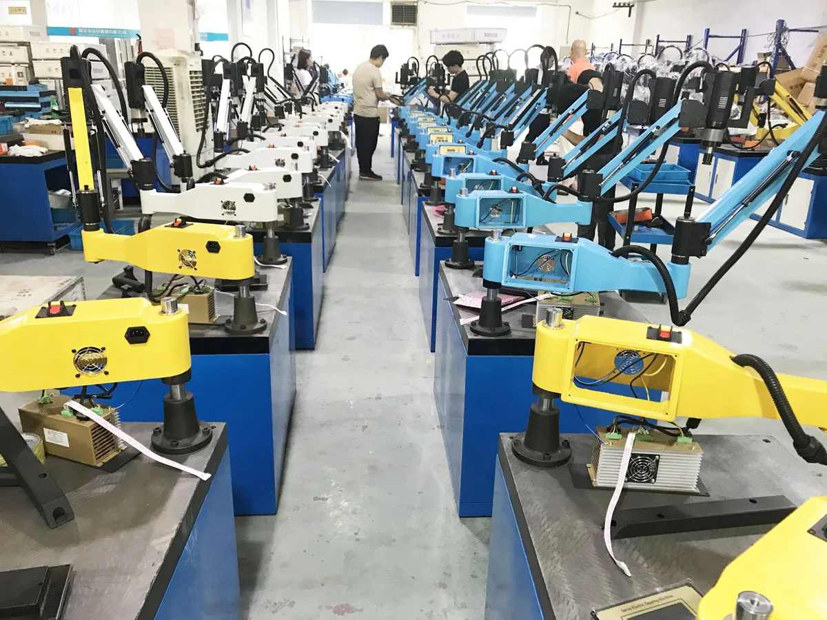 High Quality M3-M16  Electric Vertical Tapping Machine Flexible Arm Automatic Horizontal Wire Air Tapping Tool Drilling Machine