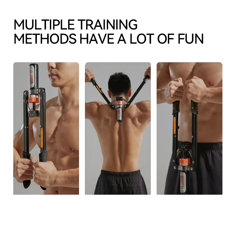 TUDEEN Fitness Equipment Gym Forearm Chest Expander Arm Spring Bar Exerciser Power Wrist Hand Gripper