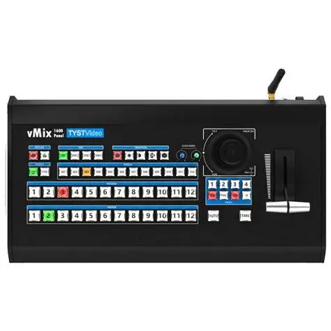 vMix 1600 Switcher panel with wireless tally custom key PTZ control remote wireless control  12 channels PGM PVW switch