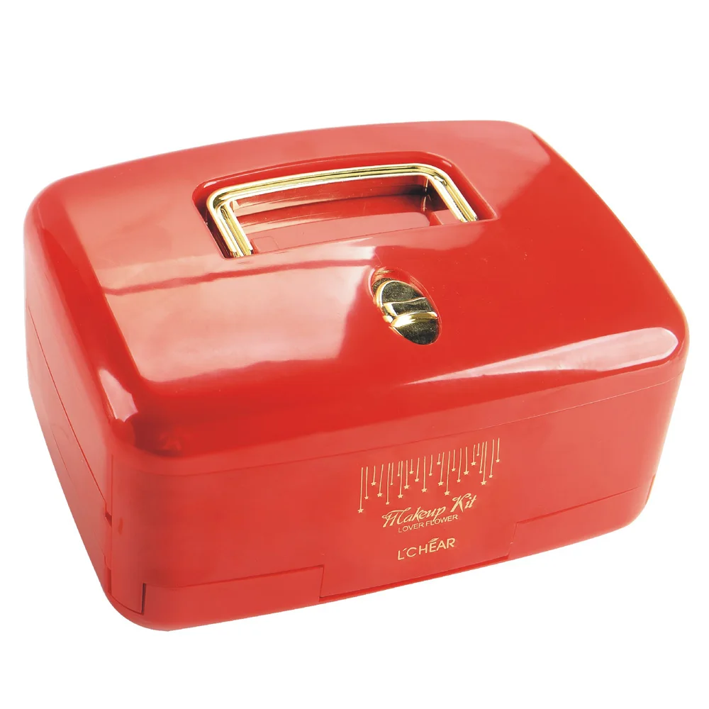 Оптовая продажа, индивидуальная торговая марка, красочная модная косметичка, набор для макияжа