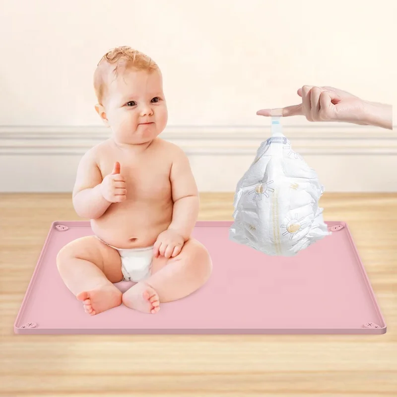 Переносной силиконовый подгузник для новорожденных