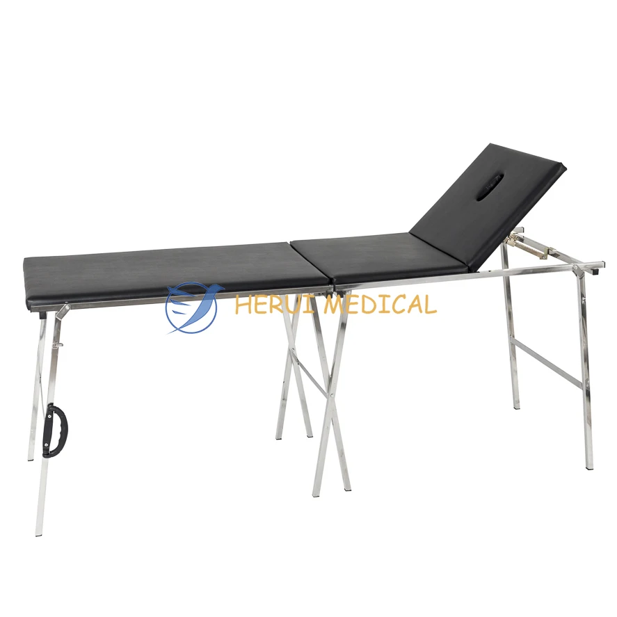 
Portable massage tables Folding examination couch Medical examination table 