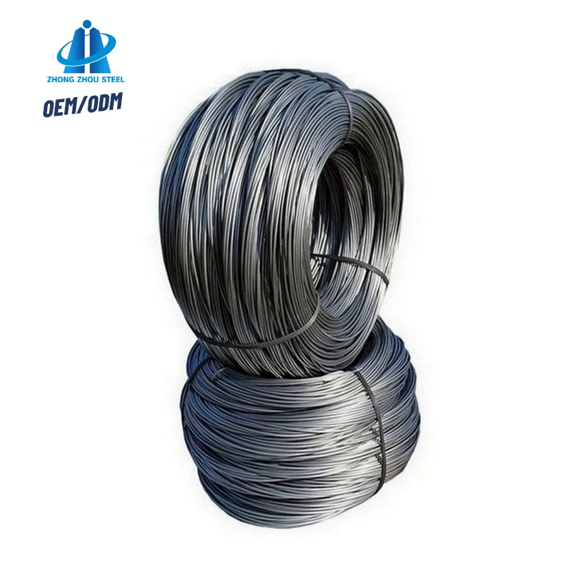 Best Selling ANSI Compliant Hot Rolled Low Carbon Spring Steel Drawn Wire Rods SAE1006 Carbon Steel wire rod