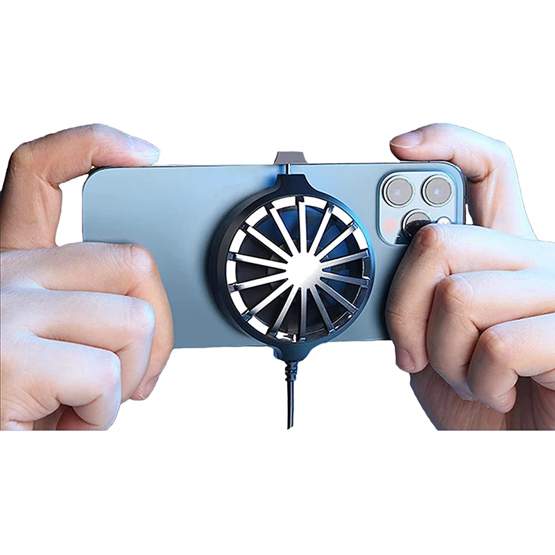 Suporte de game para celular 3 Seconds Cooling Semiconductor Heatsink Phone Radiator With Fan For Gaming Lives Watch Videos
