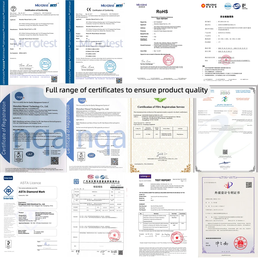 MLAY M3 OEM Portable IPL Laser Machine Home Technology No7 Restore & Renew Multi Action Face & Neck Night UK Novelty Technology