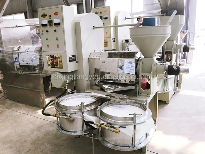 Multifunction Sunflower and Soybean oil expeller press machine