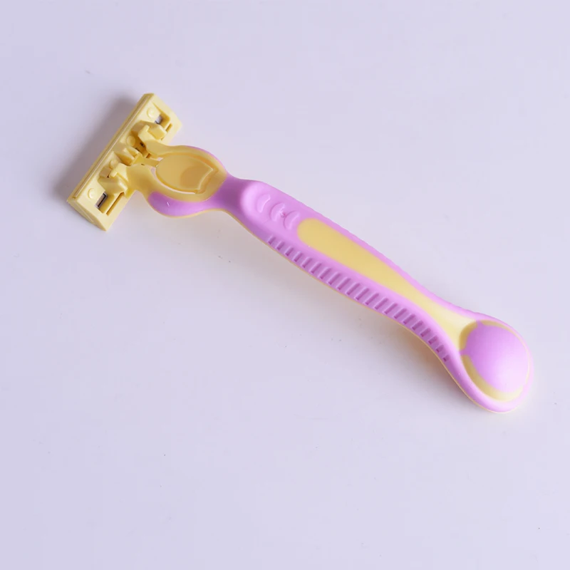 High qualityTriple Sweden Blade Razor women Female shaver 3Blade female disposable Shaving Razor