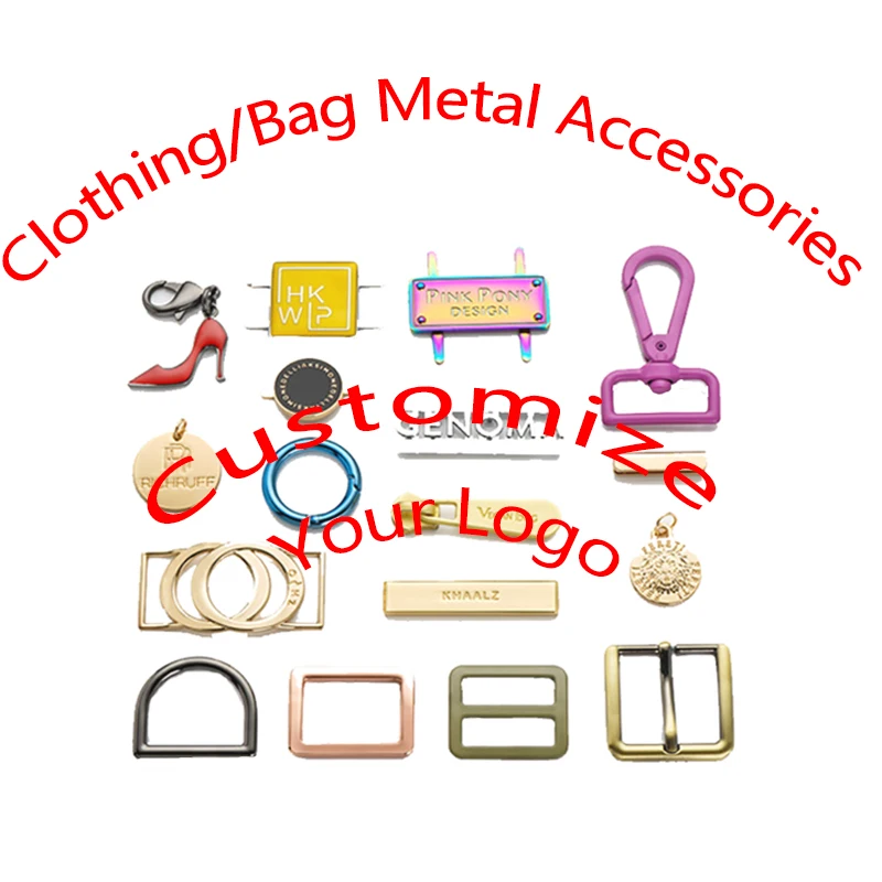 Wholesale Fashion Metal Gold Chain Handbag Link High Quality All Metal Accessories Zinc Alloy Chains For for Bags/Clothing