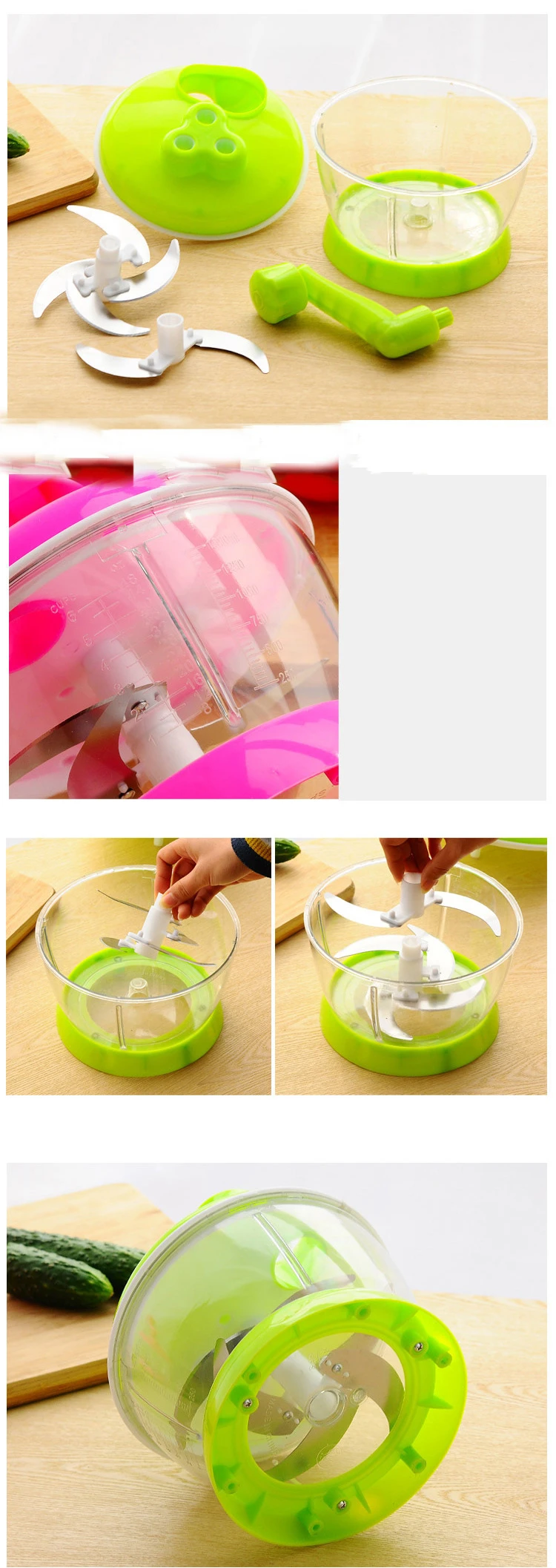 Multifunctional household stranding machine, stirrer of vegetable stuffing, dumpling stuffing and meat mincer