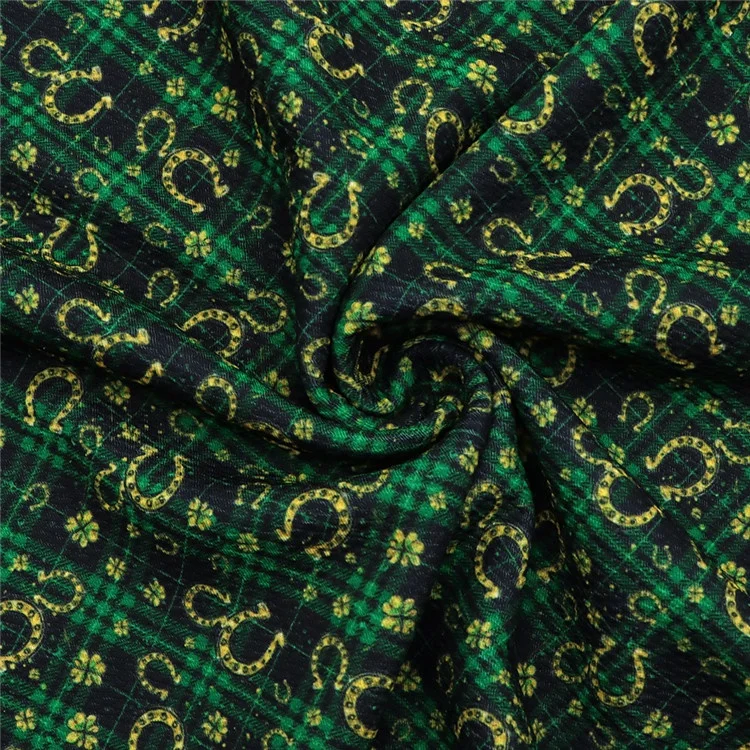 1/2 Yard St paфокусы принт пуля текстурированная Ливерпуль спандекс стрейч полиэфирная ткань для ребенка головной убор 14621