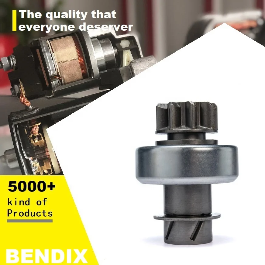 Car Starter Drive 1708 23312M8101 211425504 SDH5360 315N11054Z S114317A S114345 9PK CW Bendix For HITACHI/NISSAN Starter Bendix