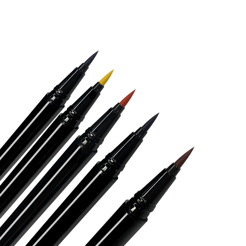 Highly pigment Colorful private label waterproof Neon Eyeliner Makeup Liquid Eyeliner