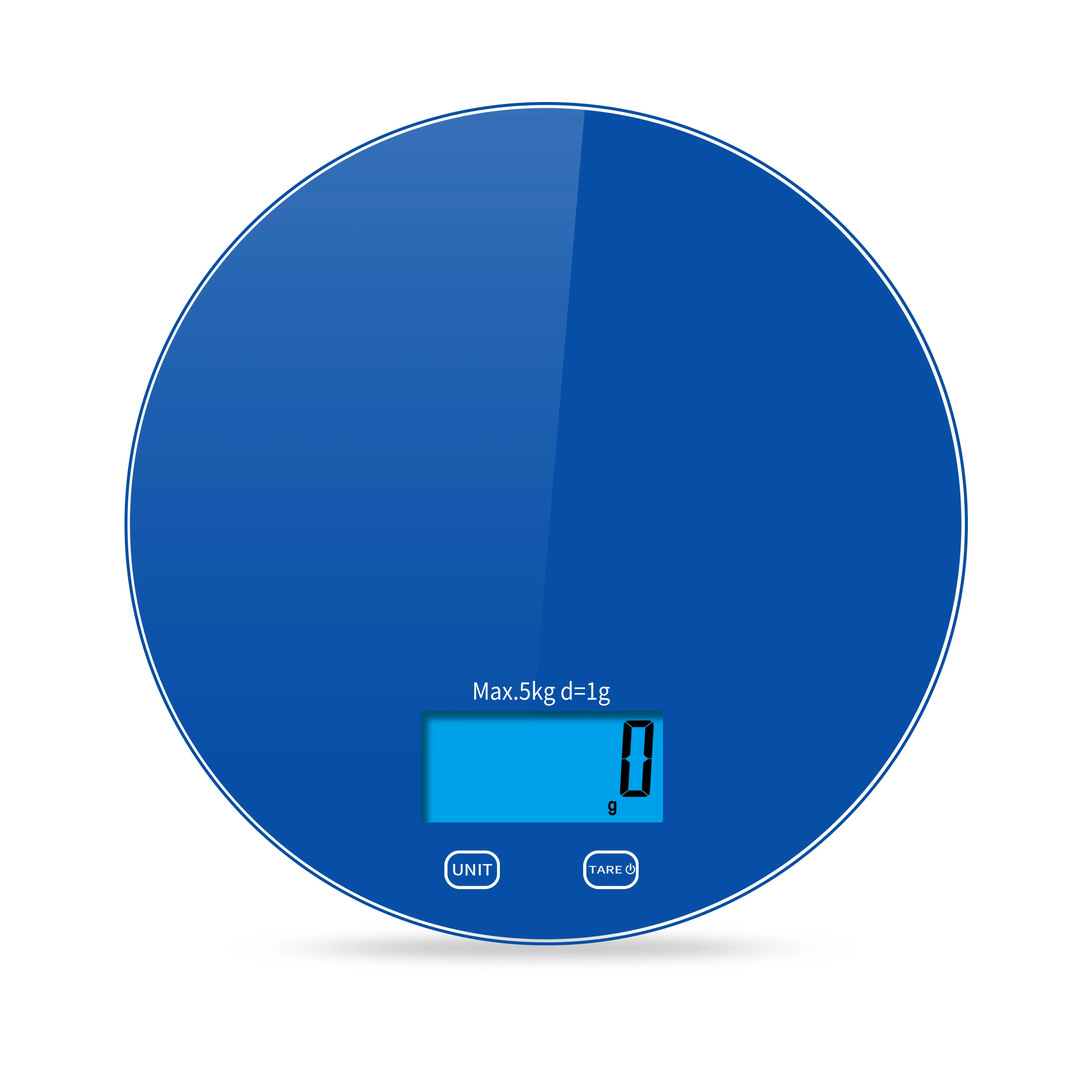 Household Cooking Weight Electronic Digital Food Round Small Smart Kitchen Scale With APP