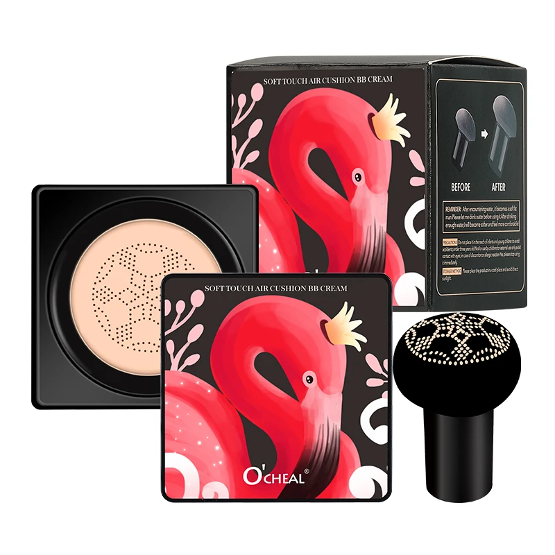 wholesale cremes kremler waterproof mushroom head 3 in 1 creme bb & cc creams foundation cremas bb y cc air cushion
