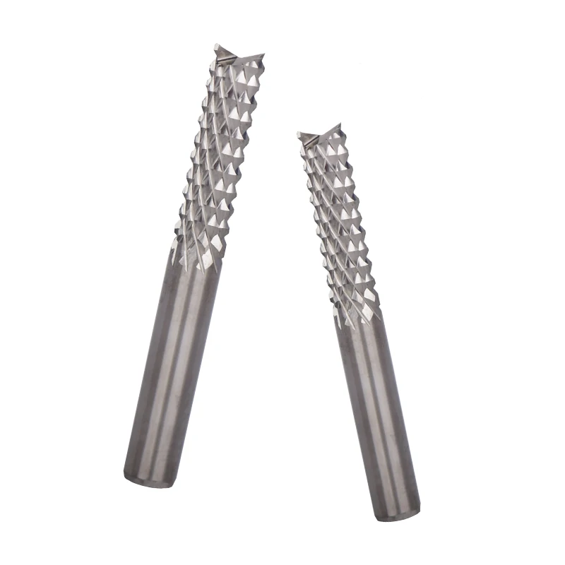 Weix Manufacturing Customized Solid Carbide End Mill Corn Milling Cutter For Graphite Carbon Fiber