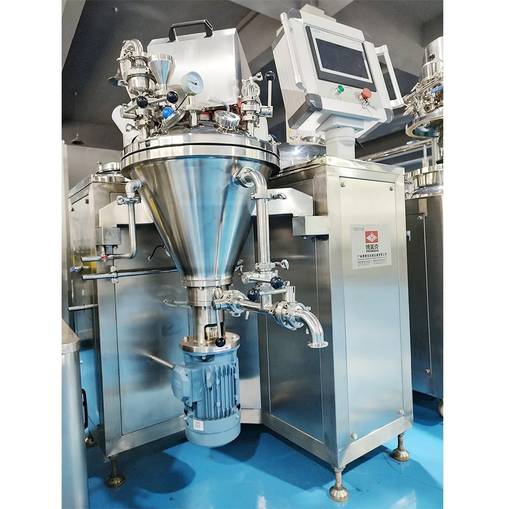 Factory Direct 10L Vacuum Paste&Cream Emulsifying for Toothpaste Cosmetics Machine