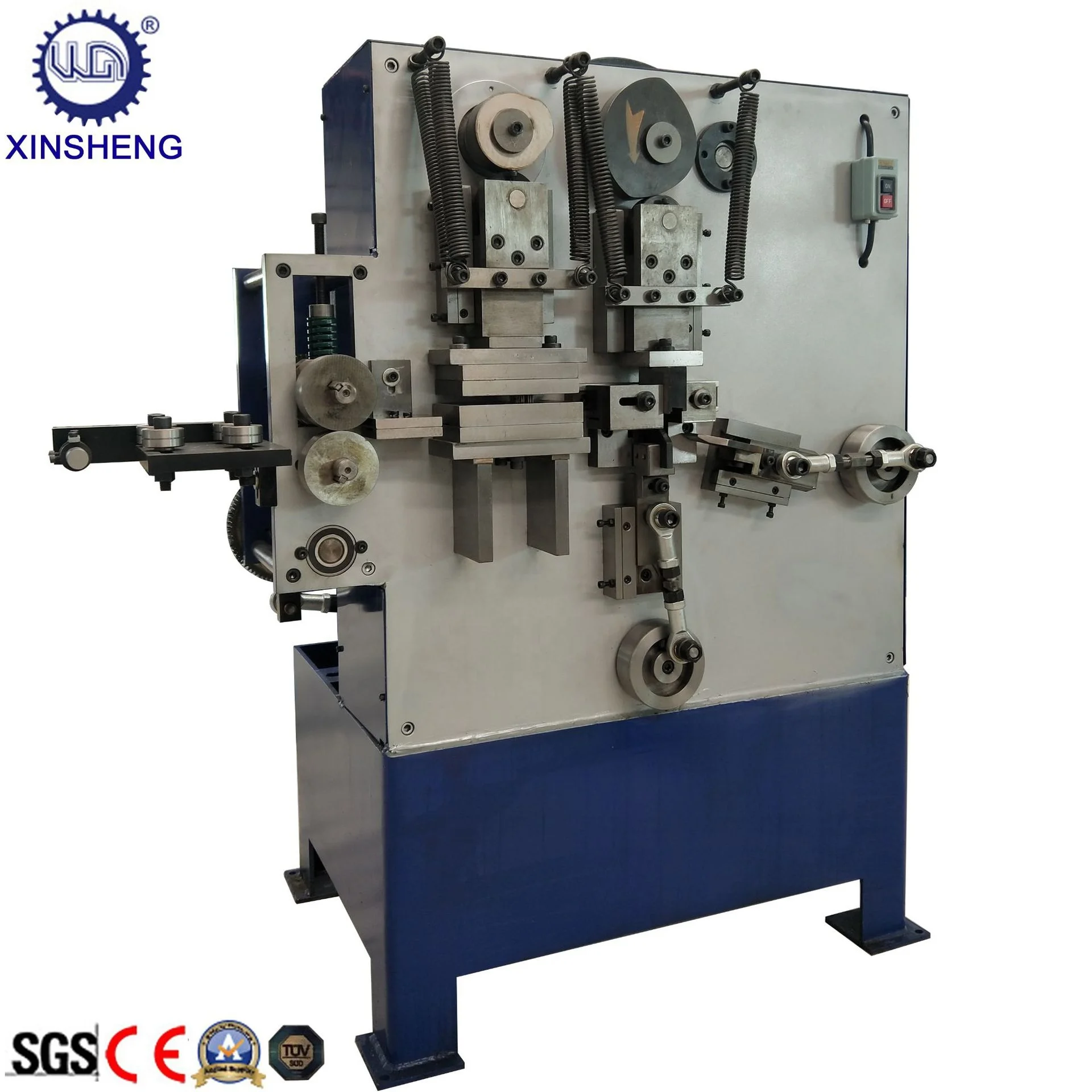 Mechanical Metal Heavy duty PP strapping steel seals packing buckles making machinery