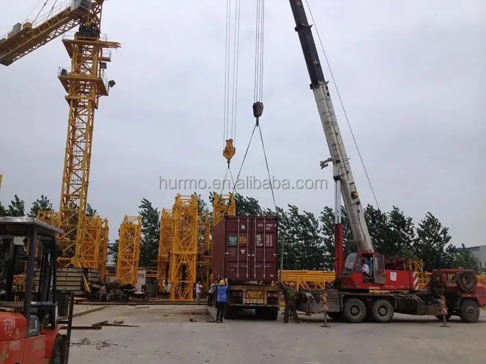 High selling tc5013 tower crane 16 tower crane
