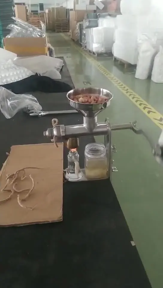 HIGH QUALITY Oil Extraction Press Machine Castor Oil Cold Pressing Machine Hemp Seed Oil Press Machine Manual