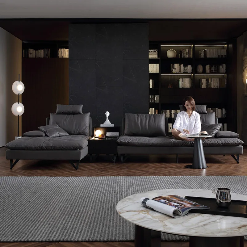 Modern Luxury Microfiber Velvet L Shape Sofa Set Furniture Hotel Couch Bed Lounge Suite Washable Corner Sofa With Fabric
