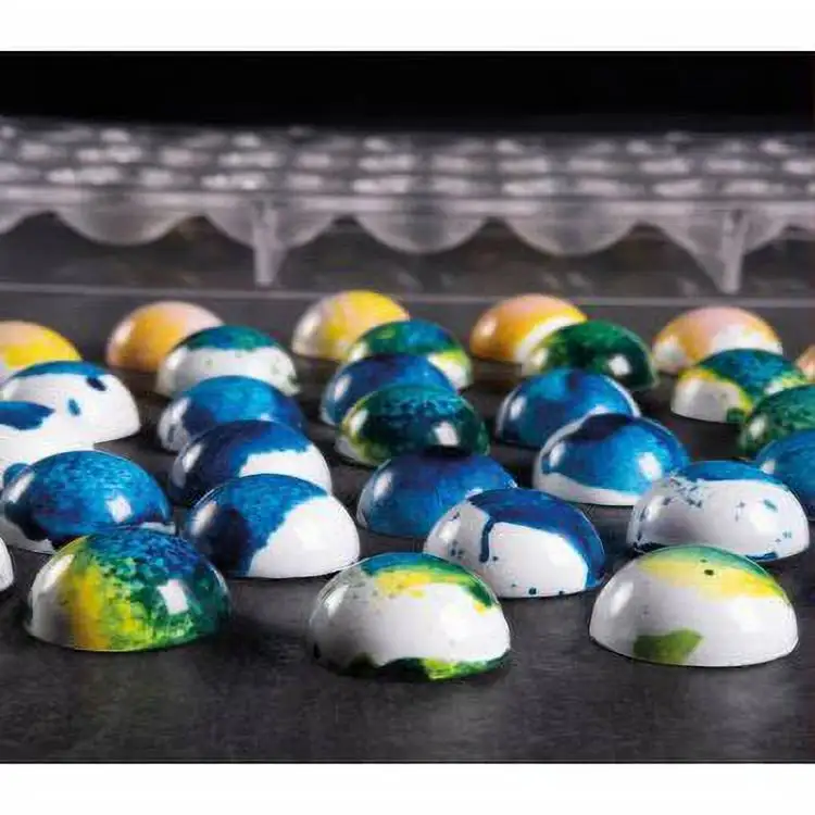 customized homemade cookie candy maker tools multi shape polycarbonate plastic chocolate molds