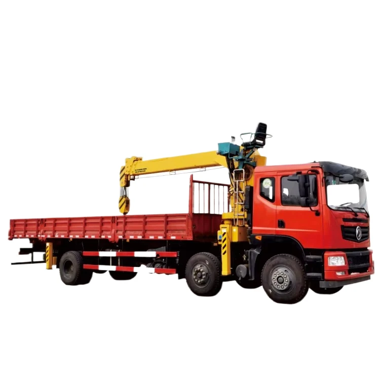 Телескопический гидравлический кран Dongfeng 10 тонн