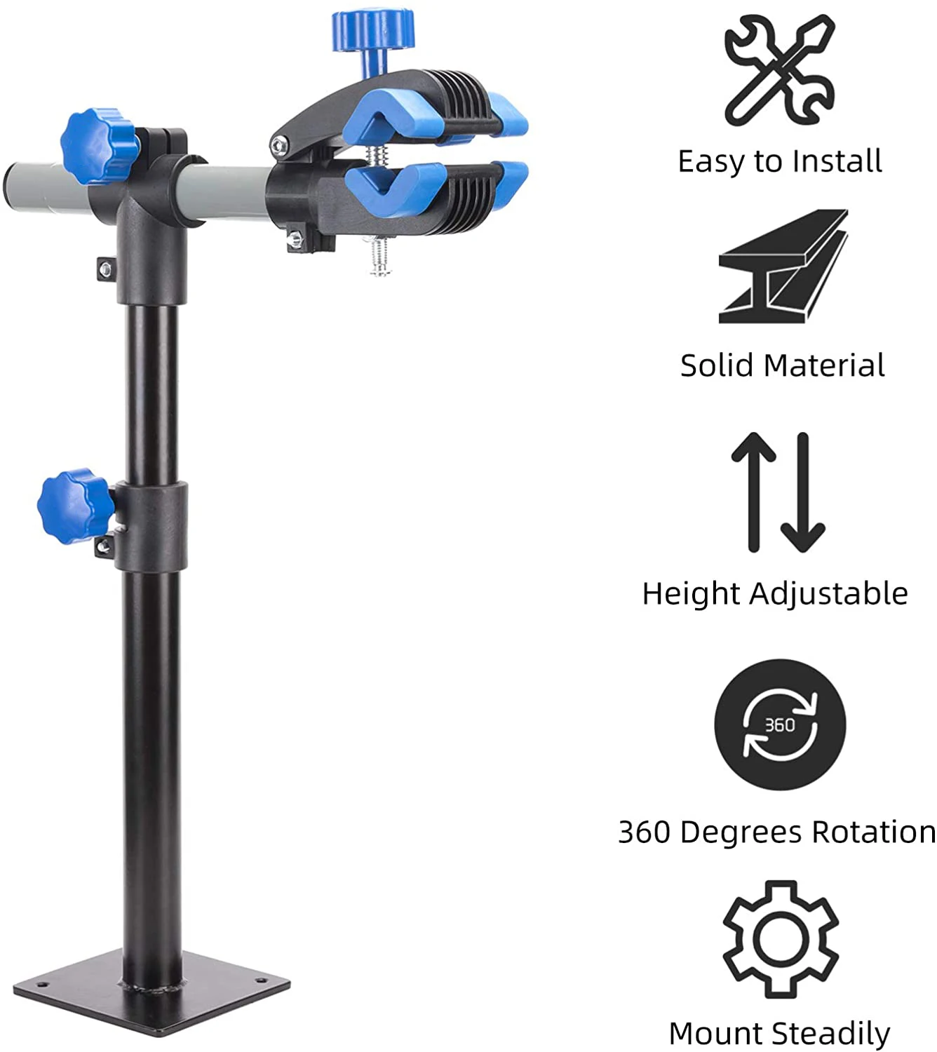 Bicycle Repair Rack Bike Display Stand Wall Mounted Bike Hanger
