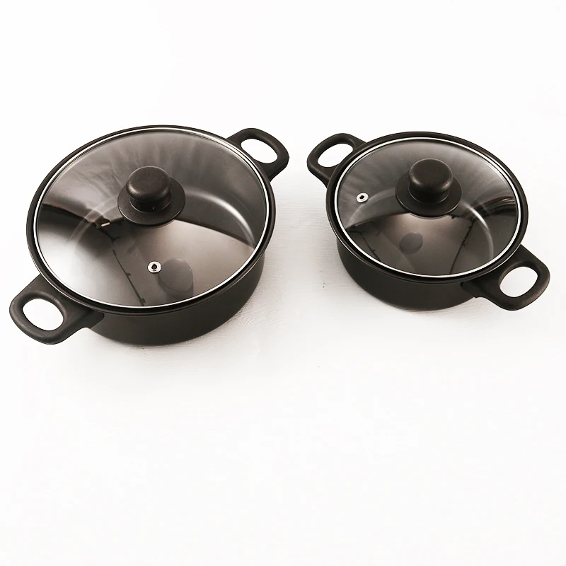 Hot selling 13pcs kitchenware cast iron non stick kitchen pots cookware sets pots and pans sets wholesale