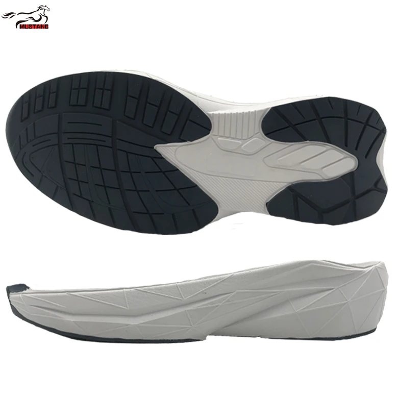 Mustang Factory Custom Ultralight TPR Soles for Man Women Cushioning Wear-resisting Sport Running Shoes Outsoles for Mongolia