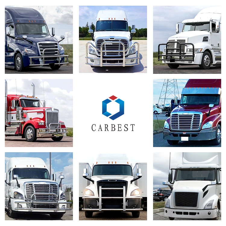  2021 304 Защита бампера из нержавеющей стали для Volvo VNL Freightliner Cascadia тяжелых