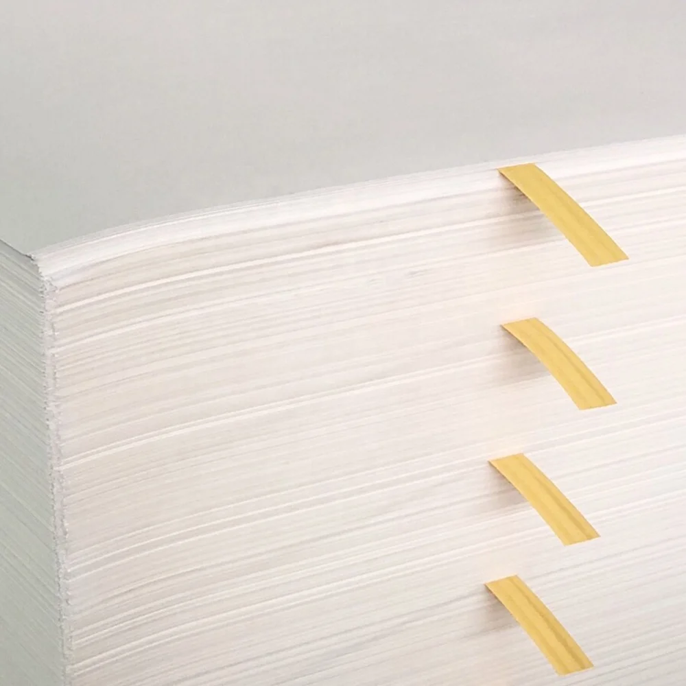 Hot Sale Product Wood Pulp Double Offset Paper Uncoated Woodfree Paper 300gsm