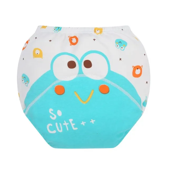 Cute Animal Printed Breathable Waterproof Soft Comfortable washable Baby Training Pants