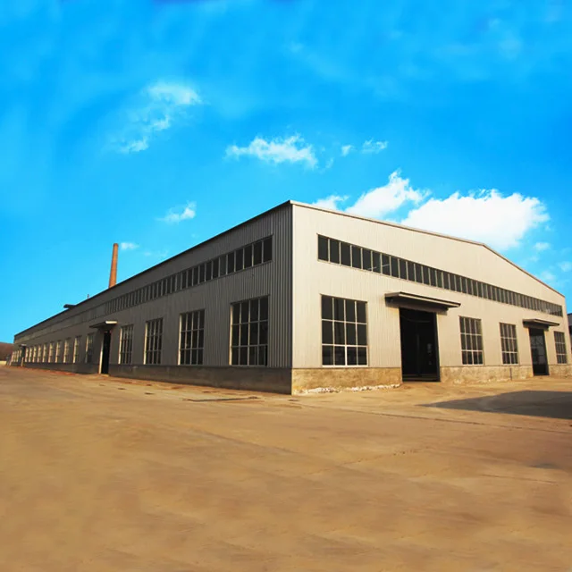 Prefabricated Buildings Structure Workshop Wind-resistant Prefab Steel Structure Warehouse Workshop