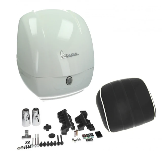 Piaggio CM273361 Vespa Top case for Vespa GTS Racing Sixties - white, montebianco / innocenza / 544