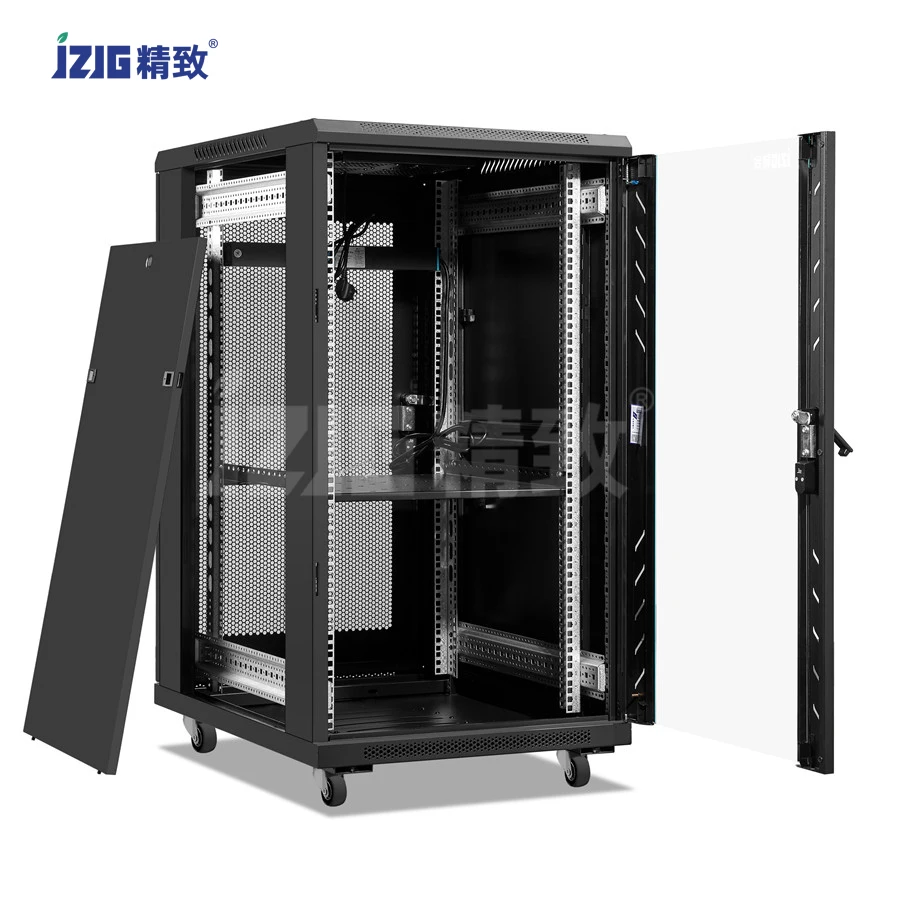 19-дюймовый напольный шкаф 27U 600*600 мм DDF сетевой стеллаж для распределения электроэнергии в инфраструктуре здания