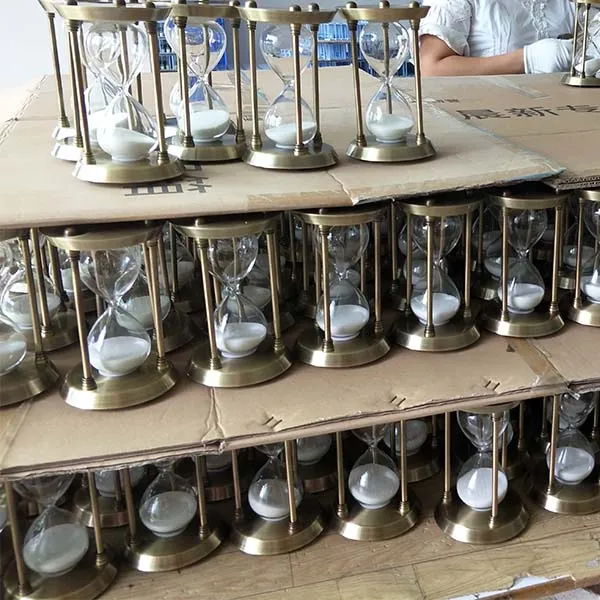 XINBAOHONG Best Seller  Sand Timer Home Decoration 1 Hour Large Metal Hourglass